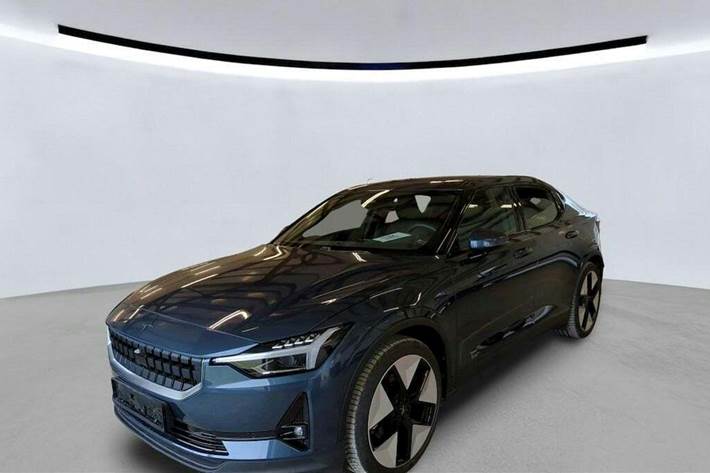 Blå Polestar 2 fra 2023