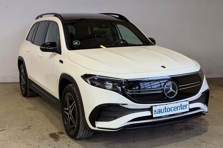 Hvid Mercedes EQB300 fra 2022