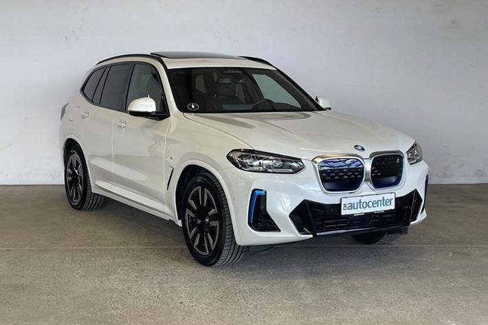 Hvid BMW iX3 fra 2022