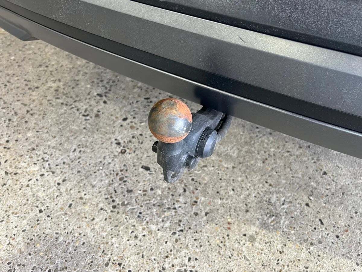 Hvid Skoda Enyaq fra 2022