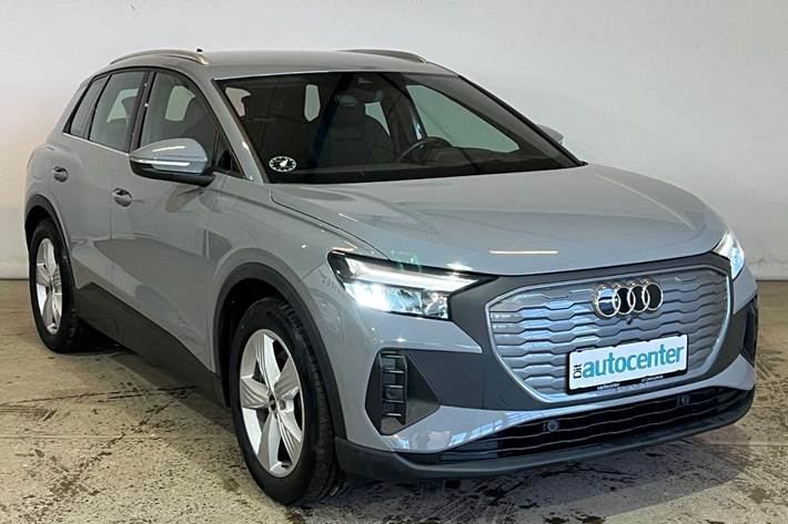 Grå Audi Q4 e-tron fra 2022