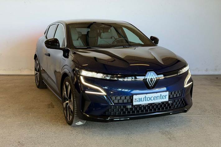 Blå Renault Megane E-Tech fra 2022