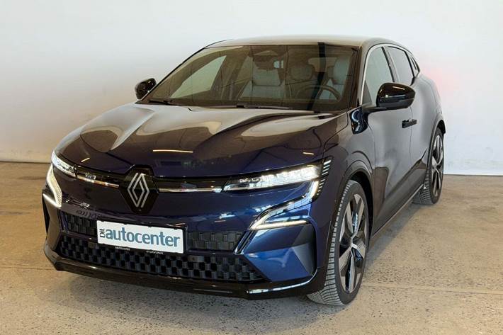 Blå Renault Megane E-Tech fra 2022