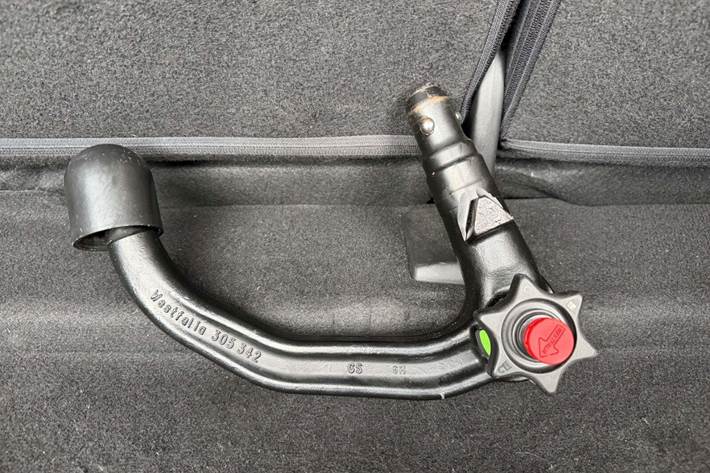 Blå Renault Megane E-Tech fra 2022