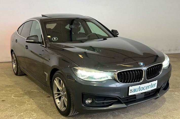 Grå BMW 320d fra 2018