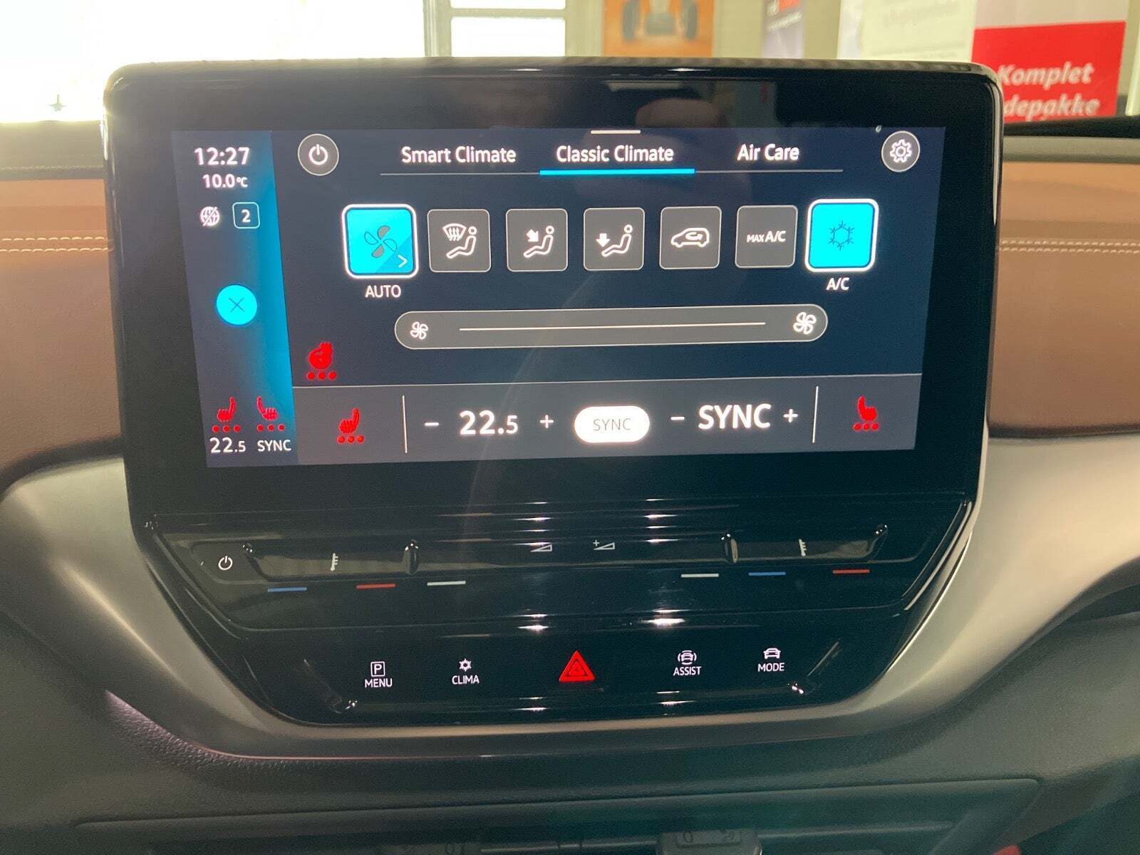 Grå VW ID.4 fra 2022