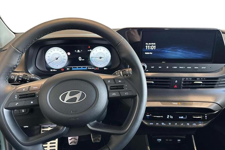 Grøn Hyundai Bayon fra 2025