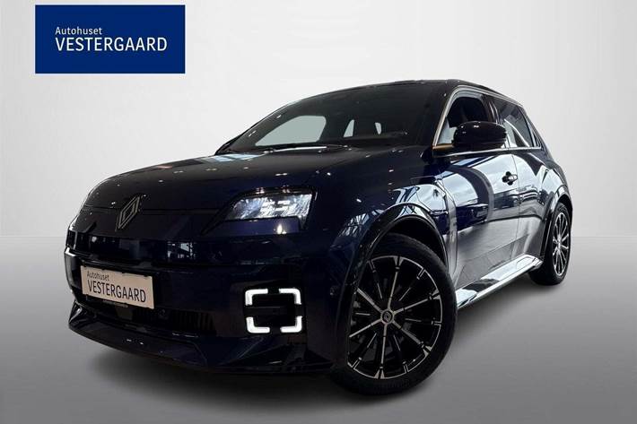 Beige Renault 5 E-Tech fra 2025