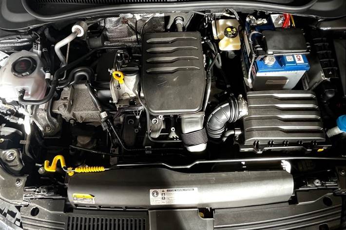 Sort VW Polo fra 2019