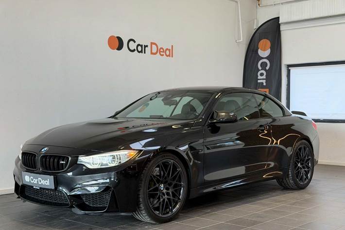 Sort BMW M4 fra 2016