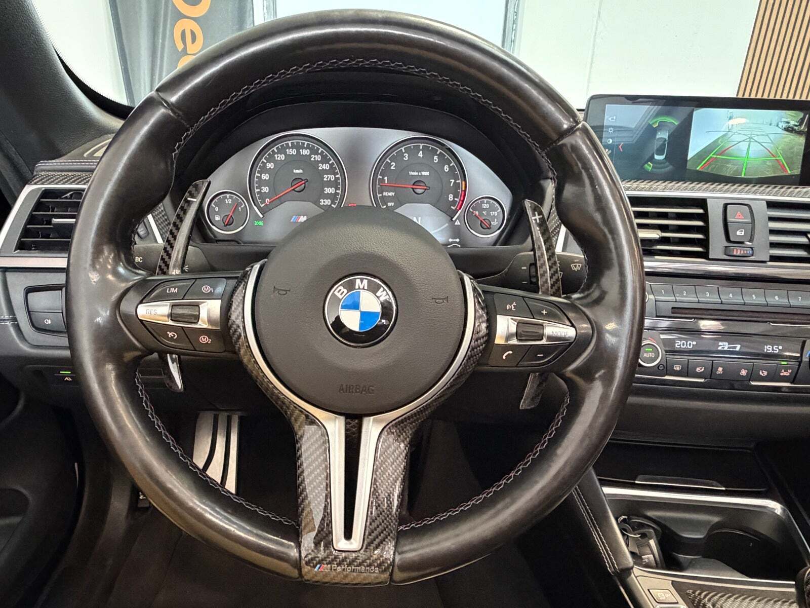 Sort BMW M4 fra 2016