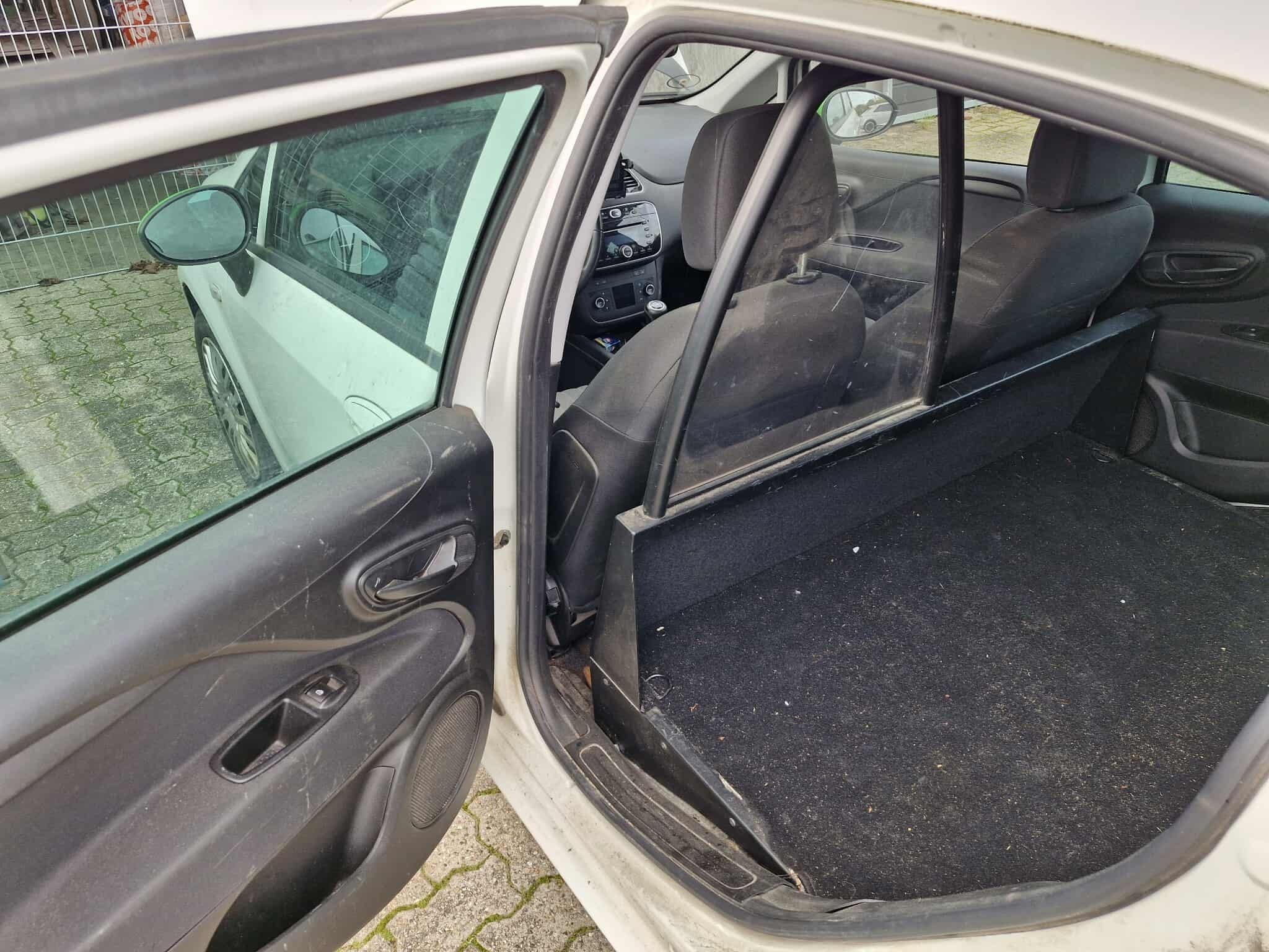 Hvid Fiat Punto fra 2017