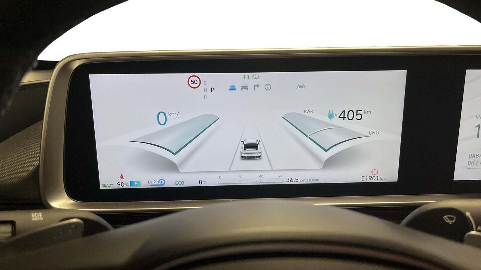 Hvid Hyundai Ioniq 6 fra 2023