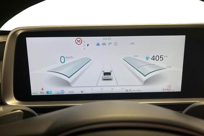 Hvid Hyundai Ioniq 6 fra 2023