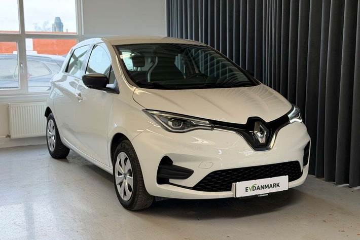 Hvid Renault Zoe fra 2020