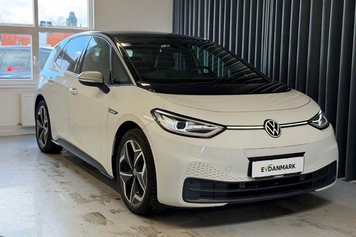 Hvid VW ID.3 fra 2021