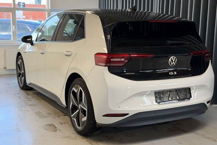 Hvid VW ID.3 fra 2021