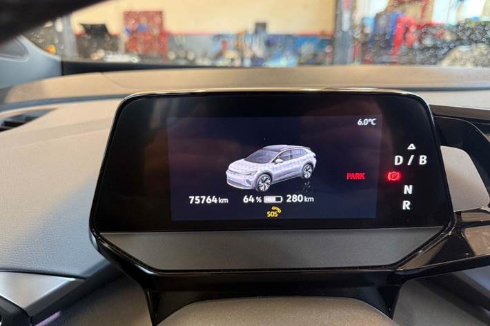 Grå VW ID.4 fra 2021