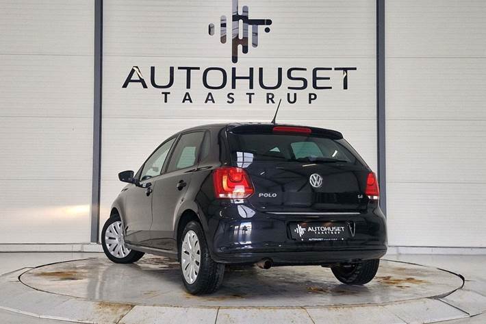 Sort VW Polo fra 2011