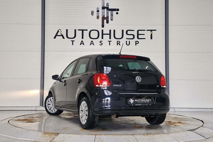 Sort VW Polo fra 2011