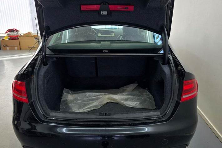 Sort Audi A4 fra 2008