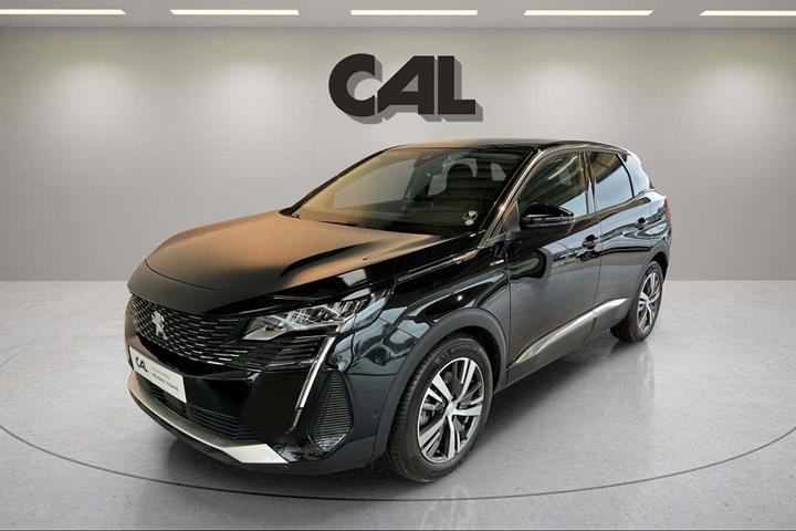 Sort Peugeot 3008 fra 2021 set udefra