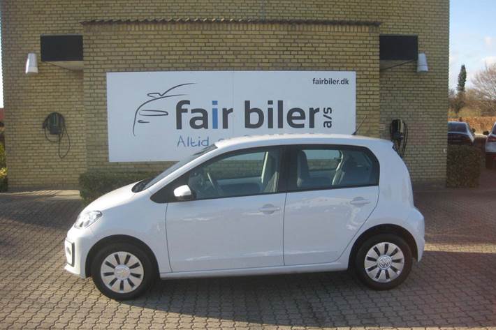 Hvid VW UP! fra 2021