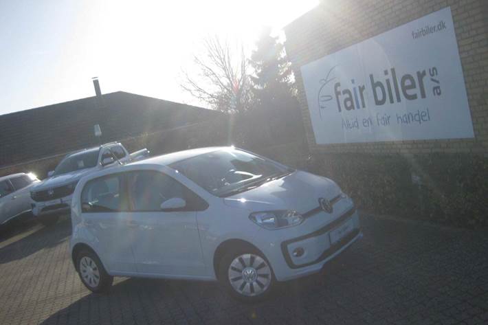 Hvid VW UP! fra 2021