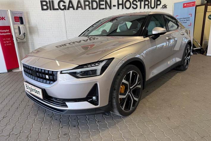 Orange Polestar 2 fra 2023
