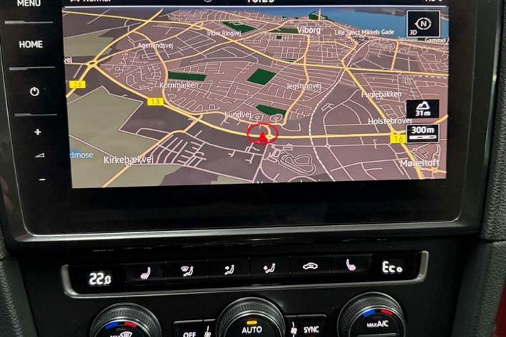 Hvid VW e-Golf VII fra 2018