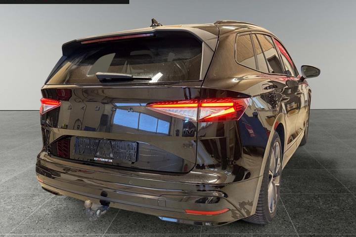 Sort Skoda Enyaq fra 2021