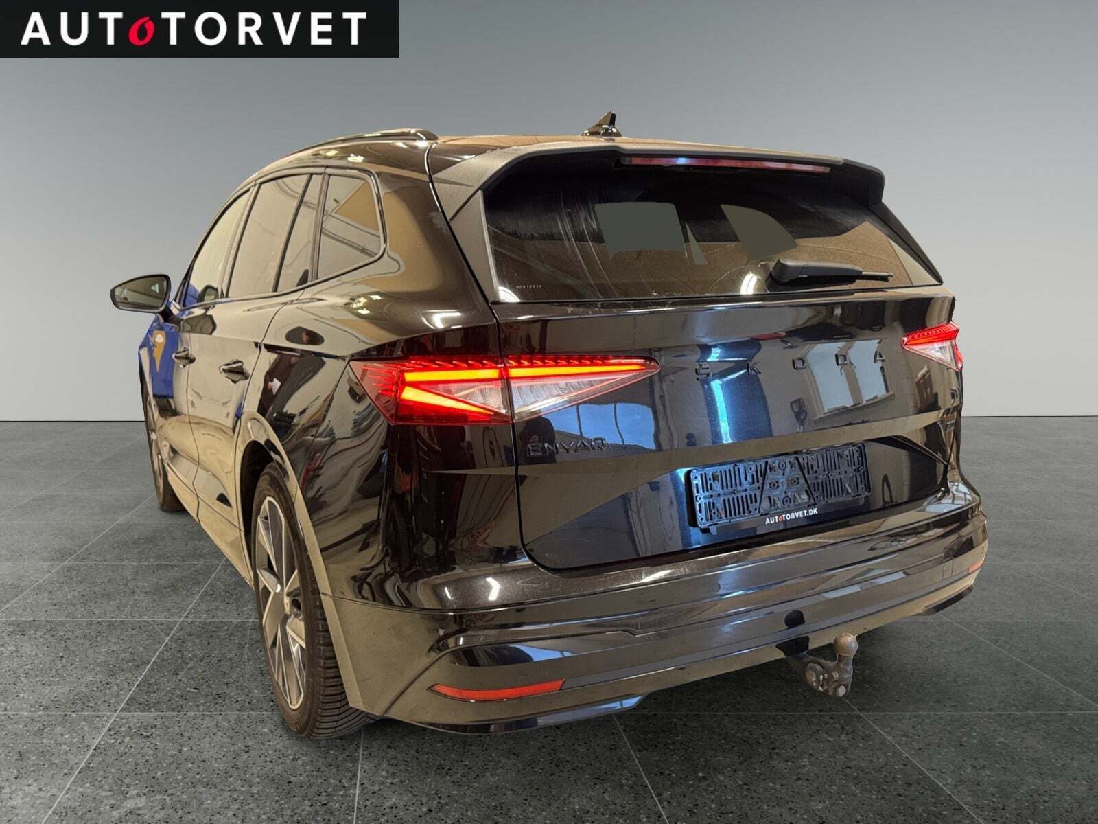 Sort Skoda Enyaq fra 2021