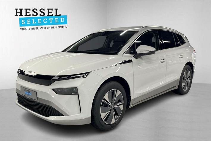 Hvid Skoda Enyaq fra 2026