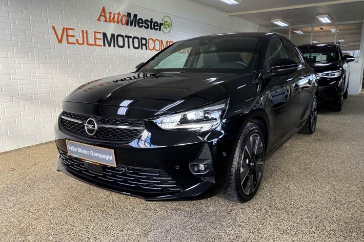 Sort Opel Corsa-e fra 2023