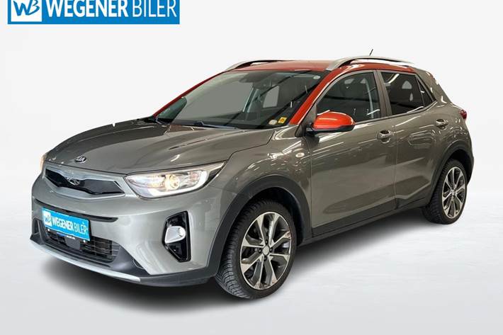 Grå Kia Stonic fra 2018