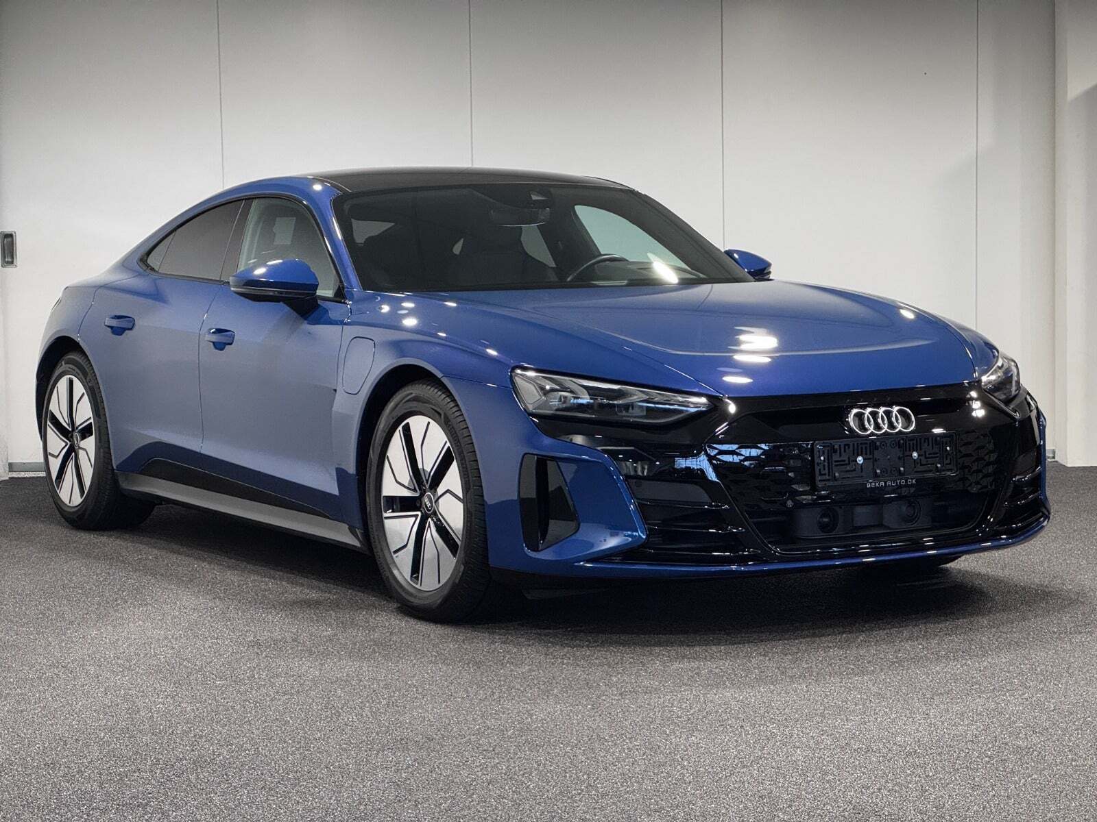 Blå Audi e-tron GT fra 2021