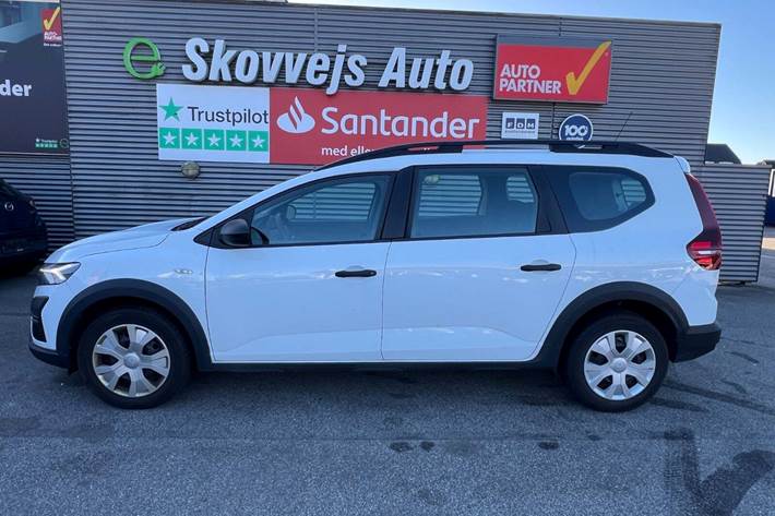 Hvid Dacia Jogger fra 2023