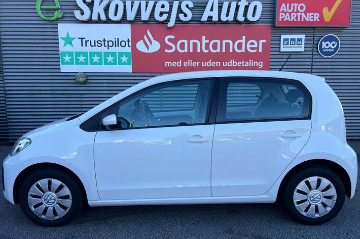 Hvid VW UP! fra 2018
