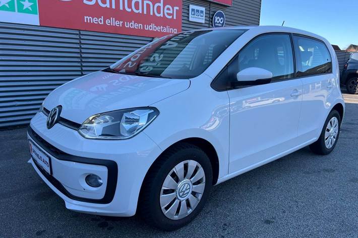 Hvid VW UP! fra 2018