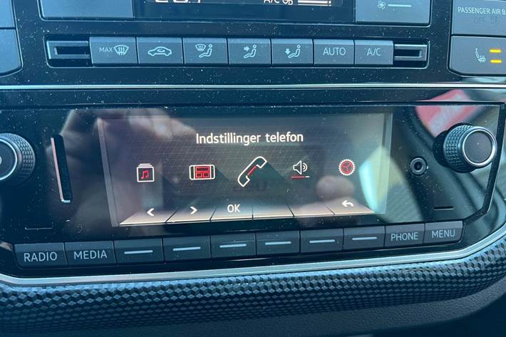 Hvid VW UP! fra 2018