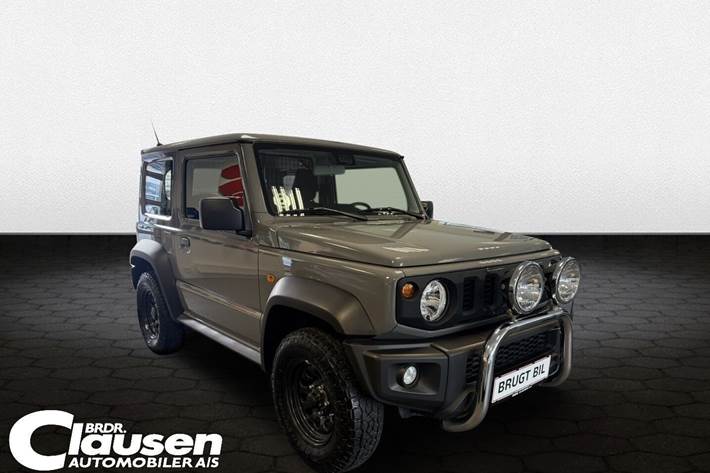 Grå Suzuki Jimny fra 2021