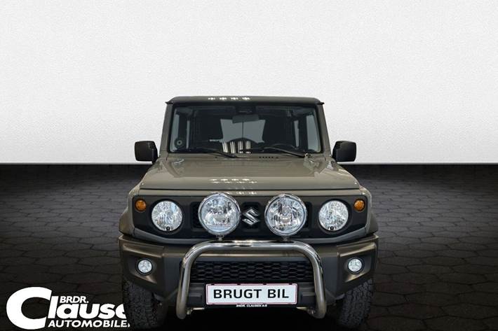 Grå Suzuki Jimny fra 2021