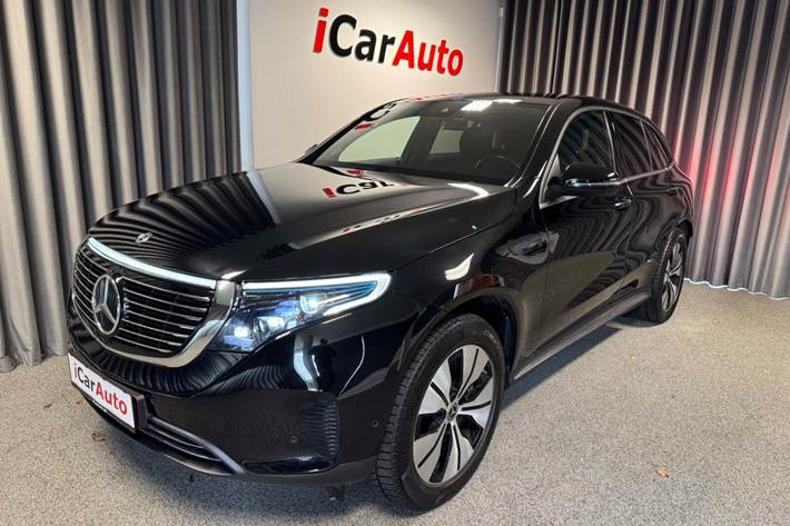 Sort Mercedes EQC400 fra 2020