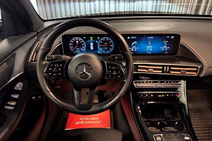 Sort Mercedes EQC400 fra 2020