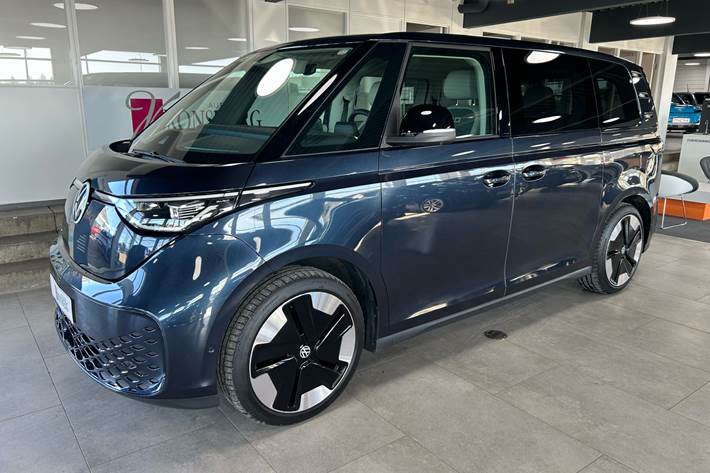 Blå VW ID.Buzz fra 2023