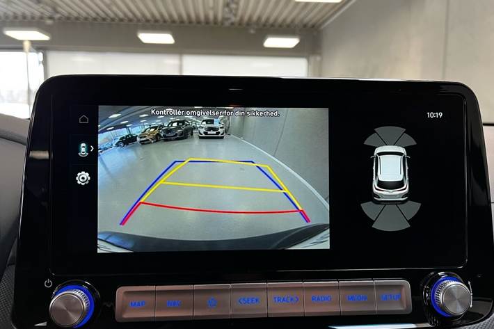 Blå Hyundai Kona fra 2023