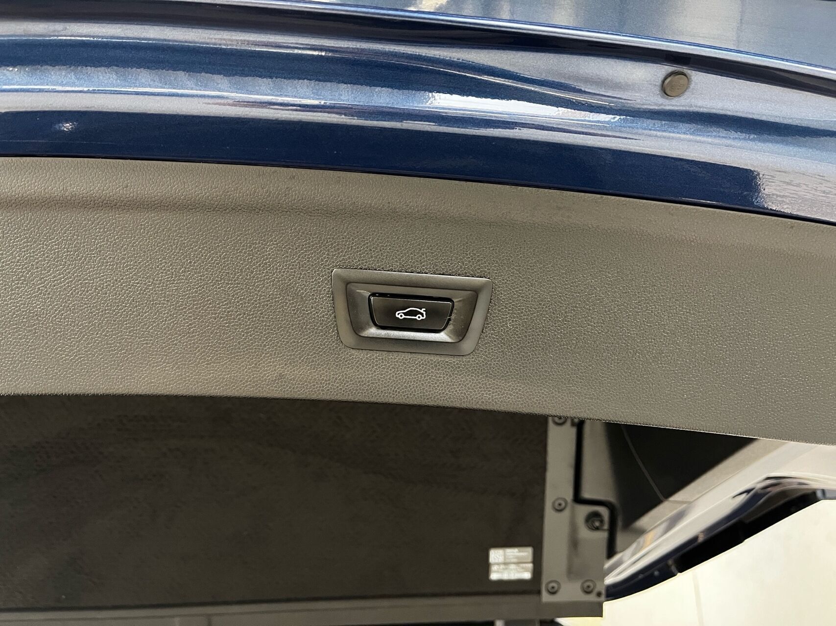 Blå BMW iX fra 2021