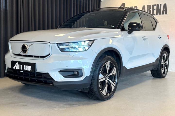 Grå Volvo XC40 fra 2021