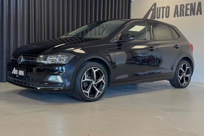 Sort VW Polo fra 2019