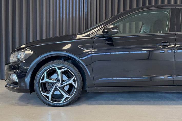 Sort VW Polo fra 2019